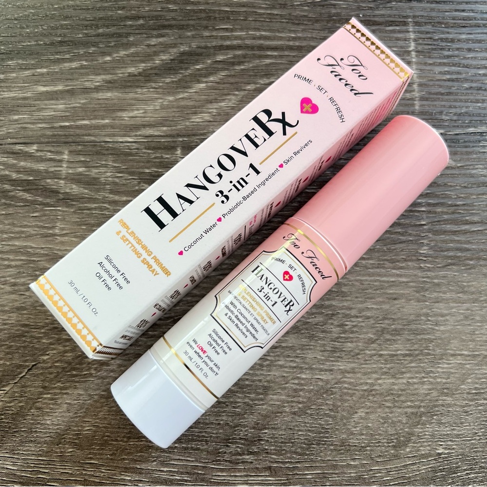 Too Faced Hangover 3-in-1 Replenishing Primer & Setting Spray 30ml